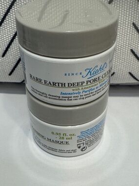 Kiehl's Rare Earth Deep Pore Cleansing Masque (2)  -.95fl oz/ 28ml each
